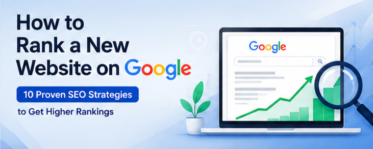 How to rank a new website on Google using SEO strategies