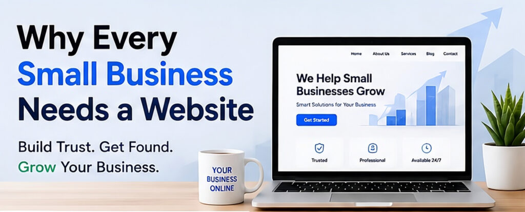 Why every small business needs a website to grow online